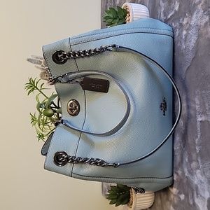 Coach Edie which gunmetal hardware NWOT